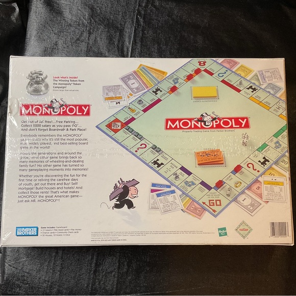 Vintage Monopoly Property Trading Board
Game 1999 Parker Brothers New Sealed - Picture 2 of 5
